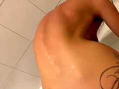 Radekos pummels Claudia in the hotel room