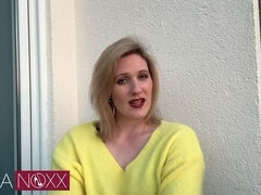 Blondine, Schmuddelige sprache, Europäisch, Weibliche domination, Deutsch, Reif, Milf, Dürr