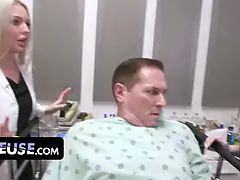 Massive milf haley spades & missa mars get sensational therapy from perv doc