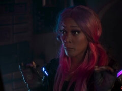 Libidinous ebony babe Kiki Minaj mind-blowing xxx scene