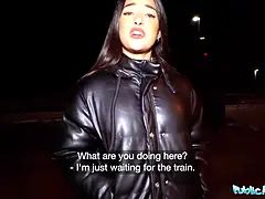 Public agent Big Ass nuria millan cheating public dick sucking with Big Dick