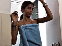 浴室, オナニー, シャワー