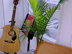 Enthousiasteling, Blond, Huisgemaakt, Masturbatie, Slipje, Kut duiken, Alleen, Tiener
