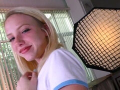 Big boob teen (18+) pov, 60 fps, american boobs