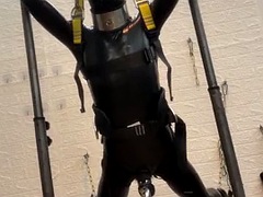 アジア人, 緊縛, フェラチオ, 中国人, ハードコア, ゴムタイツ, 奴隷, おもちゃ