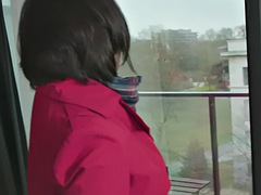 アナル, デカパイ, 茶髪の, 巨乳な, 異人種間, 淫乱熟女, ハメ撮り