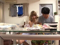 アジア人, フェラチオ, 巨乳な, コンピレーション, 中出し, 馬乗り, 三人, オッパイの