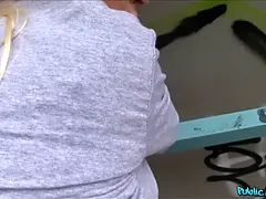 デカパイ, ブロンド, フェラチオ, イく瞬間, Hd, 怪物, ハメ撮り, 公共