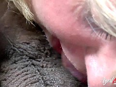 Schönheit, Blondine, Vollbusig, Geile alte tussi, Hardcore, Reif, Milf, Stiefmutter