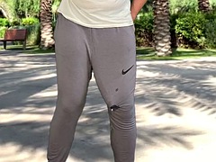 Strand, Grote lul, Sperma shot, Flashing, Homo, Masturbatie, Buiten, Openbaar