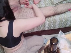 Большая жопа, Минет