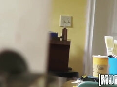 Sexy Teen 18+ Cleans Up And Sucks A Big Cock