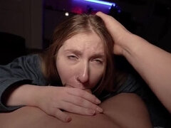 18 ans, Amateur, Sucer une bite, Mignonne, Queue, Russe, Suçant, Nénés