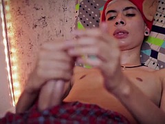 Schwanz, Schwul, Wichsen, Latina, Masturbation