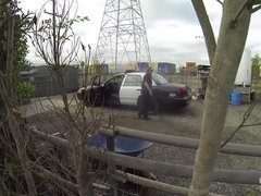 Rubia, Al aire libre, Policía, Realidad, Chorro
