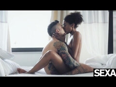 フェラチオ, カップル, チン, ハードコア, Hd, なめる, 乳首, 馬乗り