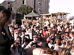 Amateur, Collège université, Exhib, Groupe, Léchez, Fête, Suçant, Adolescente