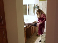 Chica, Culo grande, Mamada, Atrapados, Familia, Casero, Mamá, Tetas naturales