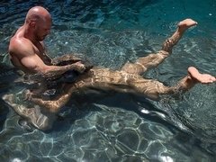 There’s nothing like a day of catching rays, swimming, and pounding Ella Knox’s wet pussy in the pool