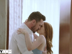 Anal, Couple, Hard, Embrassement, Actrice du porno, Rousse roux, Nénés, Épouse