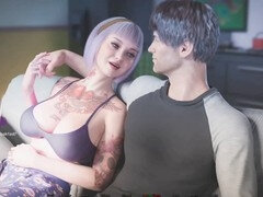 18 jahre, Leie, In den arsch, Grosser schwanz, Paar, Freundin, Strümpfe, Jungendliche (18+)