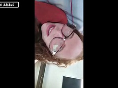 Enthousiasteling, Kont, Grote lul, Biseksueel, Blond, Homo, Rijden, Tieten likken