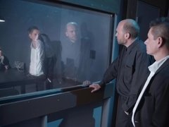 In den arsch, Schwarz, Blondine, Blasen, Geile alte tussi, Hd, Interrassisch, Polizei