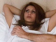 ぽっちゃり, デカ尻, デカパイ, 茶髪の, 目瞪口呆, オナニー, 淫乱熟女, 濡れ