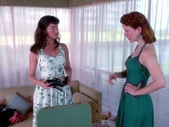 Amerikaans, Strand, Bruinharig, Naakt, Mager