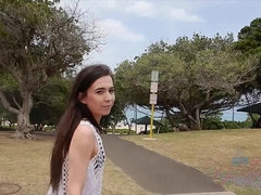 Leie, Arsch, Strand, Blasen, Fussjob, Orgasmus, Pov, Rasiert