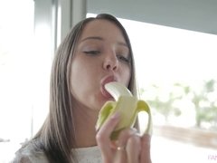 Lieveling, Hardcore, Natuurlijke tieten, Kut duiken, Russisch, Mager, Tiener, Tieten likken