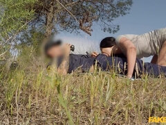 Leie, Blasen, Britisch, Im freien, Penis, Polizei, Uniform