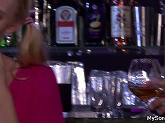 Blondine, Betrug, Tschechisch, Zopf, Realität, Reiten, Schreiend, Jungendliche (18+)