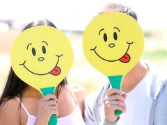 Grote kont, Grote lul, Grote mammen, Zwart, Pijpbeurt, Bruinharig, Buiten, Tiener