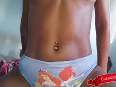 My Stepdad's Obsession: Young Brazilian Teen's Tight Ass