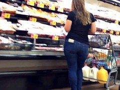 Jeans, Mature, Mère que j'aimerais baiser, Serré, Voyeur