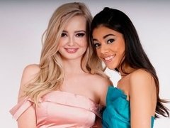 69, ブロンド, 指いじり, キス, なめる, ストリッピング, ティーン, オッパイの