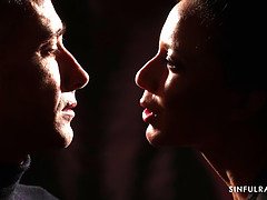 Cassie Del Isla begs for Mugur's cum in her shaved pussy - POV lingerie action!