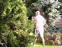 18 jahre, Blasen, Tschechisch, Grossvater, Hardcore, Zopf, Schreiend, Jungendliche (18+)