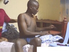 黒人, お婆さん, 毛深い, オマンコ