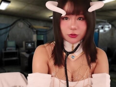 Asiatique, Gros seins, Médecin, Femelle, Japonaise, Léchez, Massage, Solo