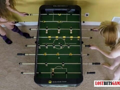 Braunhaarige, Spassig, Spiele, Hd, Rotschopf, Dürr, Flotter dreier, Uniform