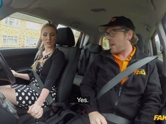 Fake Driving School - Instructor Spunks In Georgie's Mouth 1 - Ryan Ryder