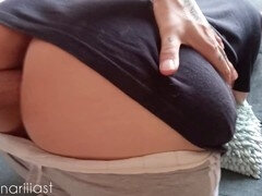 Grote kont, Voeten, Spandexonderbroek