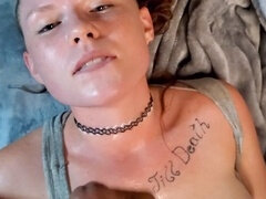 Grosse bite, Noire, Sucer une bite, Éjaculer dans la bouche, Léchez, Rousse roux, Épouse