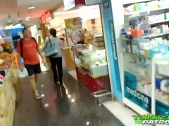 Éjaculation interne, Petite amie, Hard, Petite femme, Pov, Public, Chevaucher, Nénés