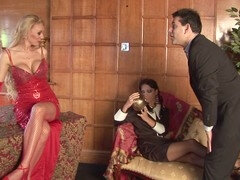 アナル, 顔射, グループ, なめる, オマンコ, ストッキング, タトゥー, ヤリマンの