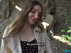 Queue, Robe, Faciale, Seins naturels, De plein air, Pov, Chatte, Serré