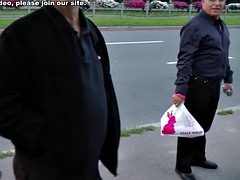 美女, フェラチオ, 共学, ハードコア, 公共