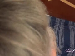 叔母, ブロンド, フェラチオ, エロ熟女, 淫乱熟女, ハメ撮り